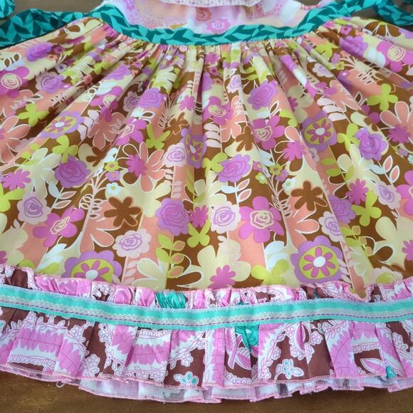 Matilda Jane platinum Taffy puffer dress size 4 EUC - Picture 5 of 11